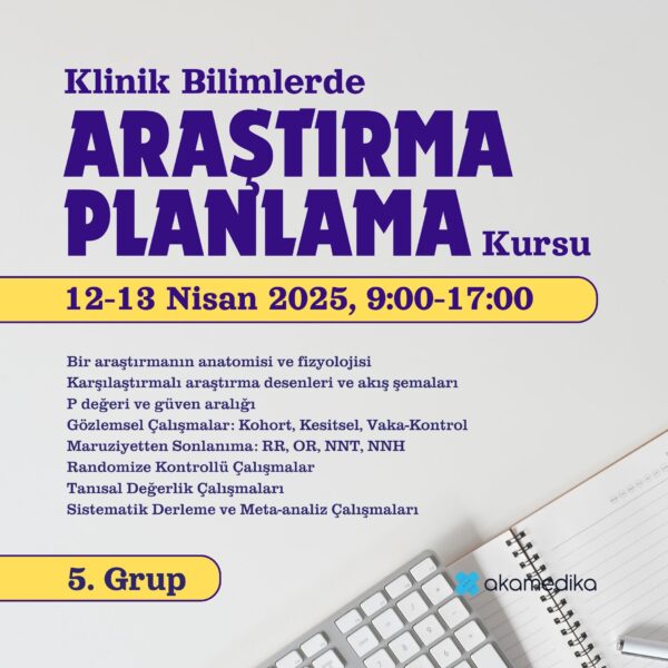 Araştırma Planlama Kursu (5.Grup, 12-13 Nisan 2025)