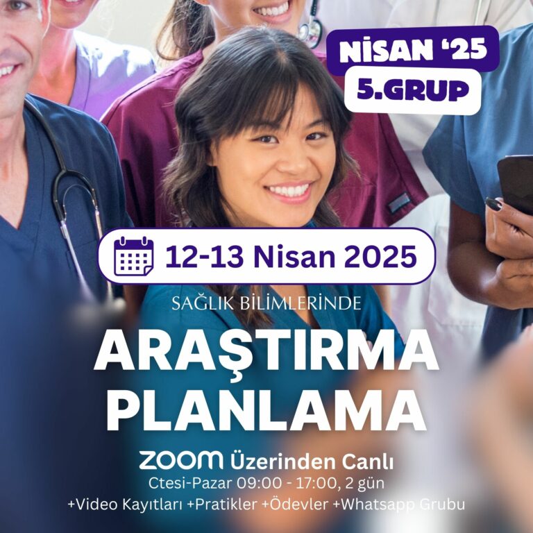 Araştırma Planlama Kursu