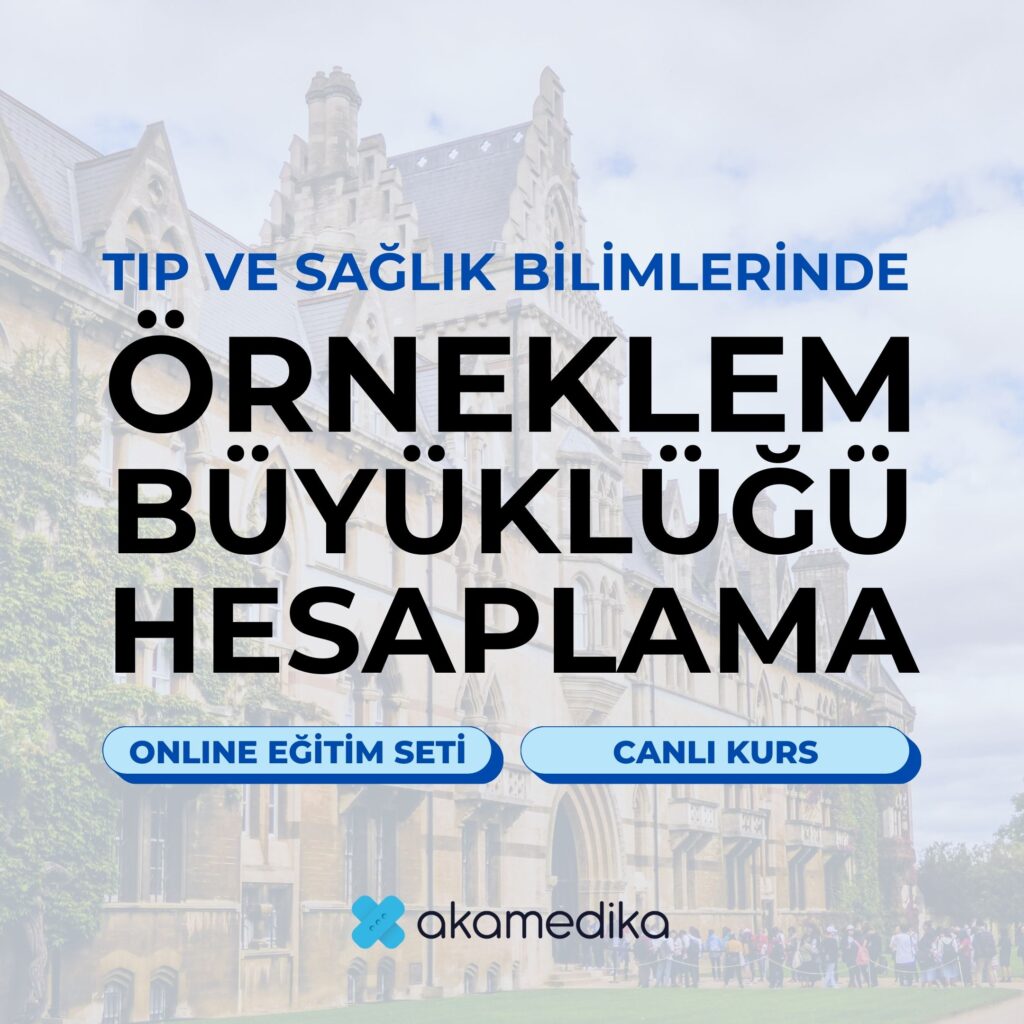 örneklem büyüklüğü hesaplama