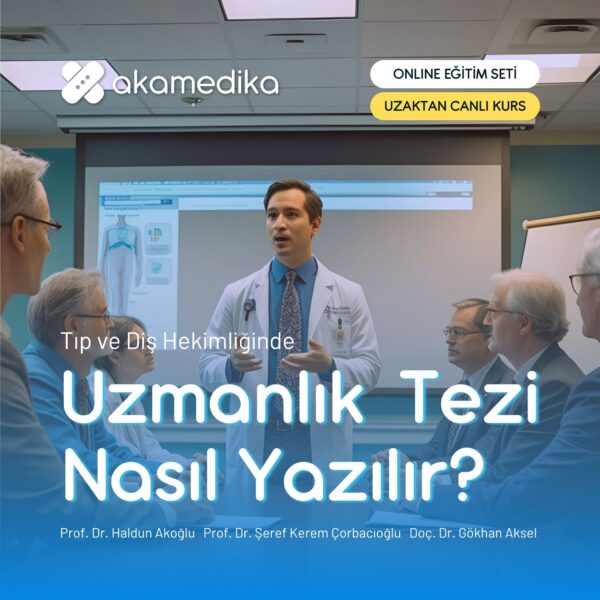 Uzmanlık Tezi Yazma Online Eğitim Seti