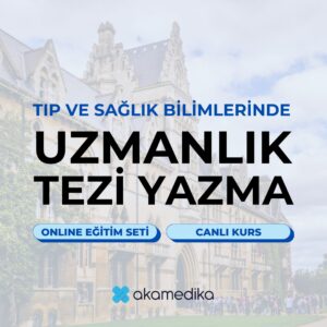 tıp ve diş hekimliği tez yazma