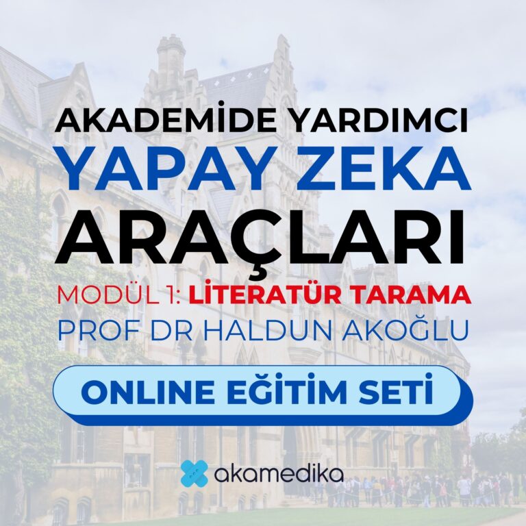 yapay zeka literatür tarama