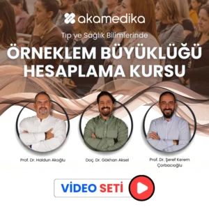 Örneklem Büyüklüğü Hesaplama Kursu (Online Eğitim Seti)