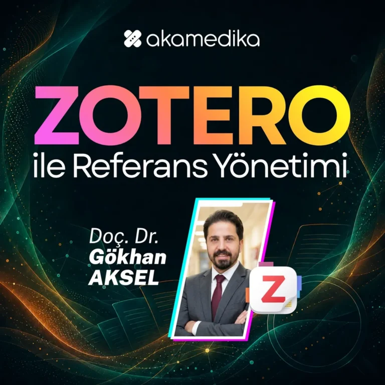 Zotero ile Referans Yönetimi