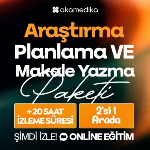 Araştırma Planlama ve Makale Yazma Paketi