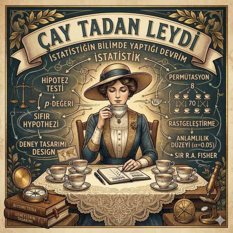 Çay Tadan Leydi – Lady Tasting Tea