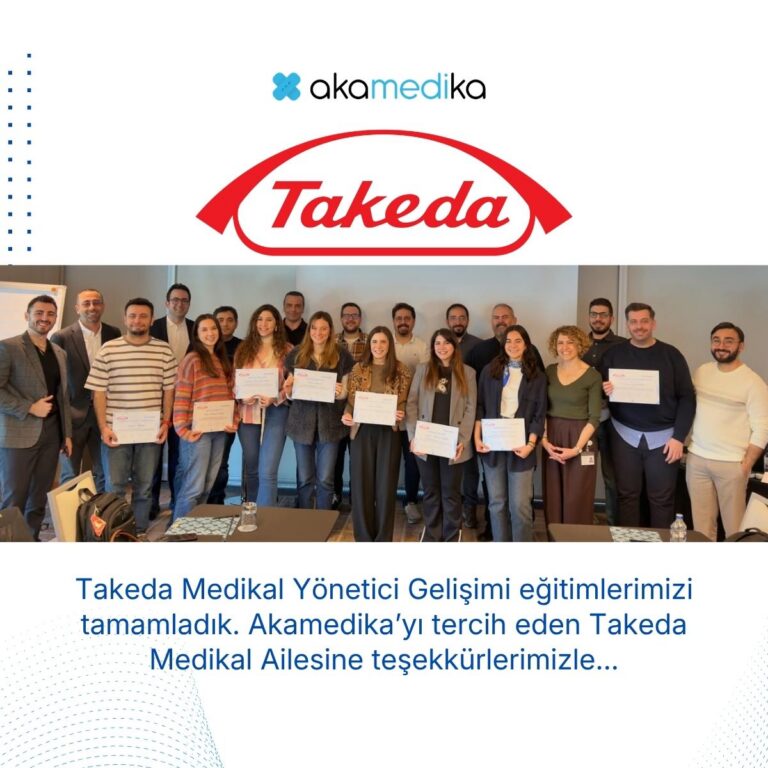 Takeda Medikal Ailesi EDUMED Eğitim Programımızı Tamamladık