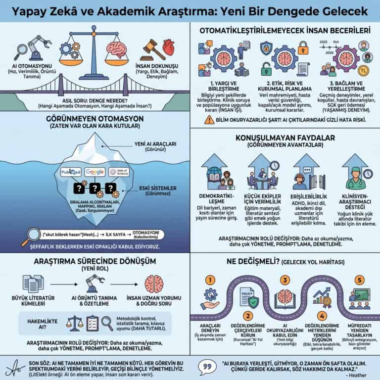 Araştırma sürecinin hangi aşamaları ne kadar yapay zekaya devredilebilir?