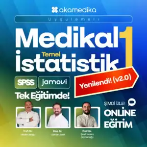 Temel Medikal İstatistik (İstatistik 1) Online Eğitim: SPSS ve Jamovi