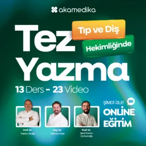 Uzmanlık Tezi Yazma Kursu