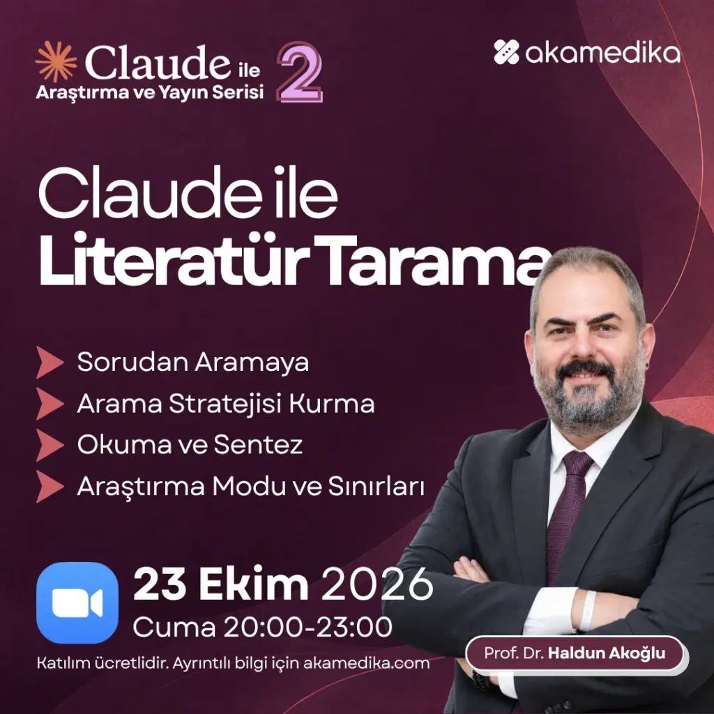 Akademik İşlerde Claude 2: Literatür Taraması (YZ2.gr2)
