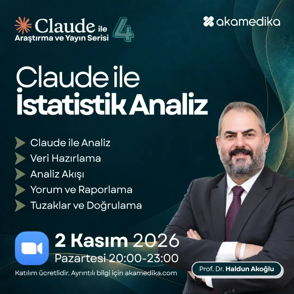 Akademik İşlerde Claude 4: İstatistik Analiz (YZ4.gr2)